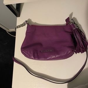 Michael Kors soft leather purple purse